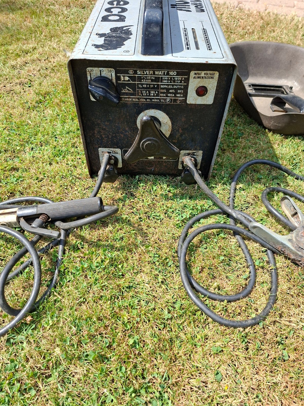 Deca silver watt 160 lasapparaat, Ophalen, Gebruikt, 150 tot 250 ampère, Elektroden