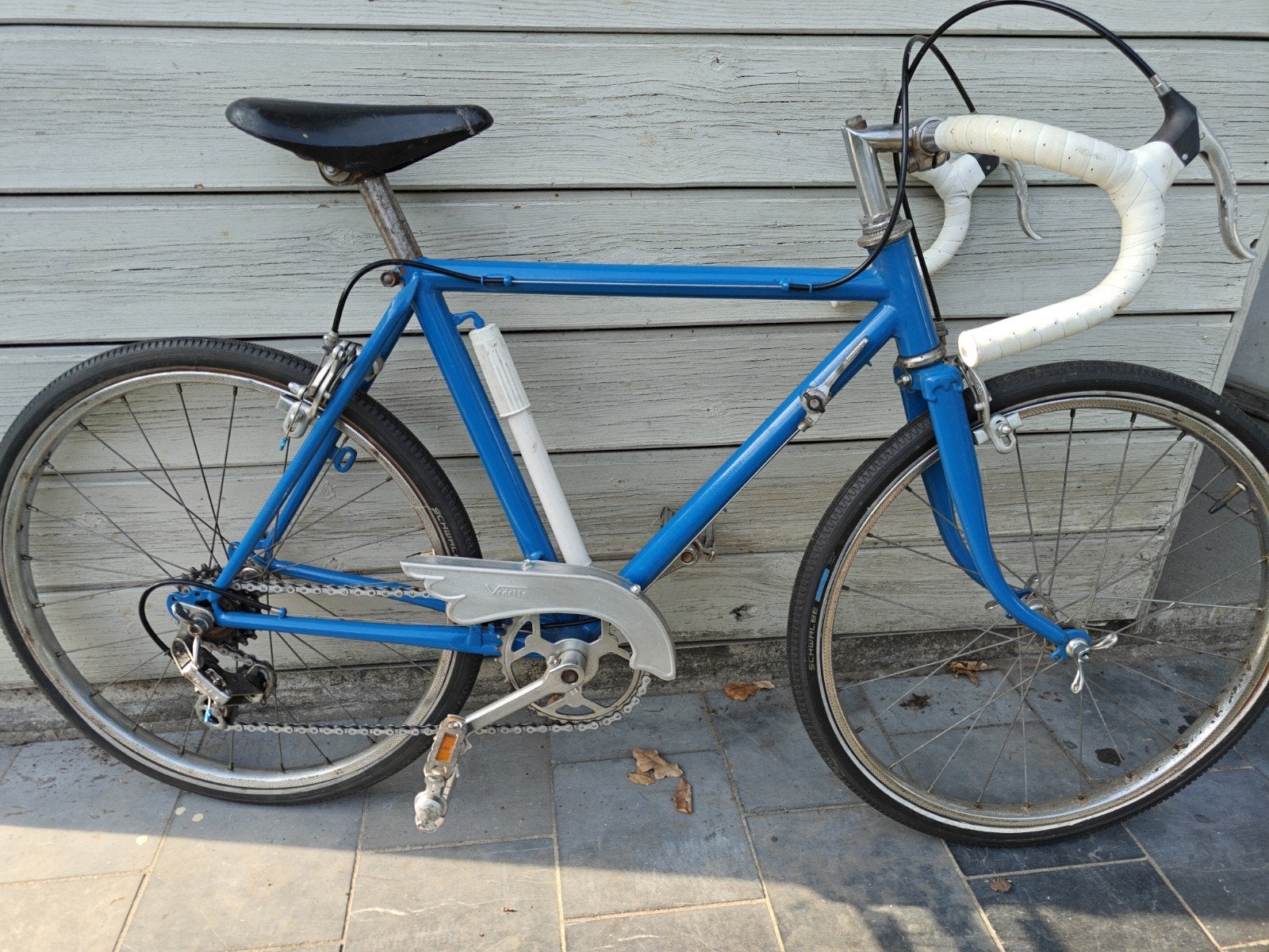 Retro Kinder koersfietsje, Fietsen en Brommers, Ophalen, Minder dan 10 versnellingen, Gebruikt, Velgrem