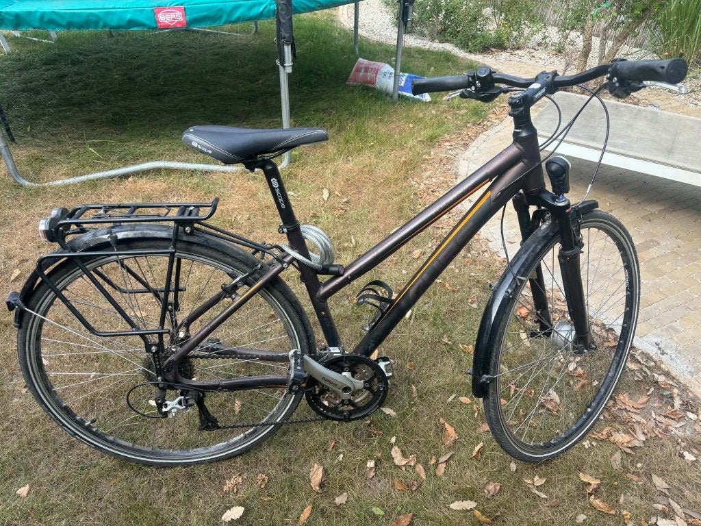 Cube Touring dames GTS systeem XC190, Autres marques, Vitesses, Enlèvement, Utilisé
