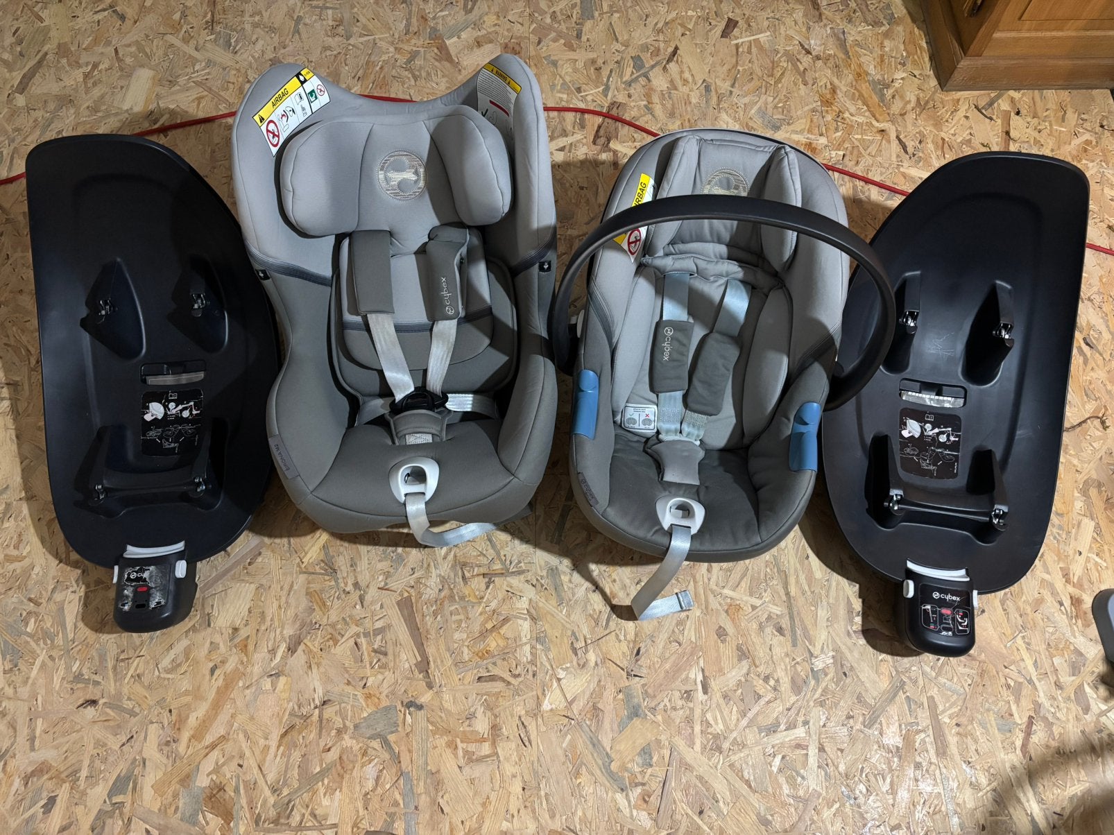 Siege auto + base isofix cybex, Enlèvement, Comme neuf, Isofix