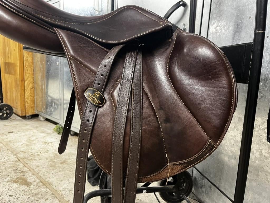 Selle mixte en cuir, Dieren en Toebehoren, Ophalen, Gebruikt, Overige soorten