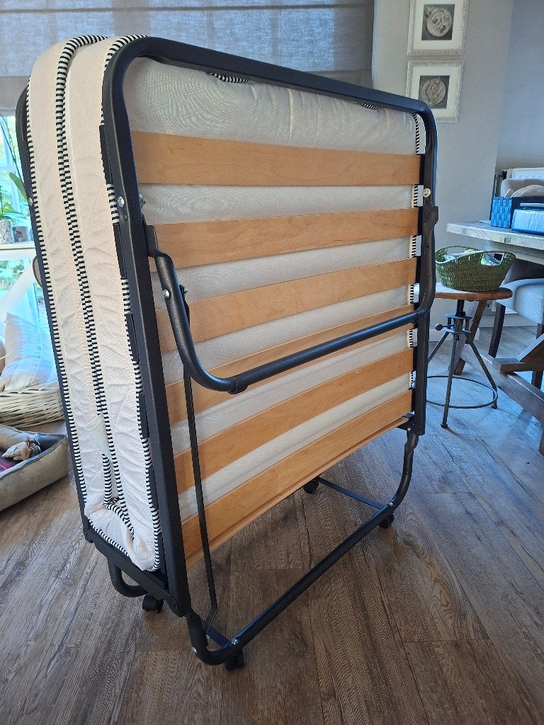 opklapbed, Ophalen, 90 cm, Eenpersoons, 190 cm of minder