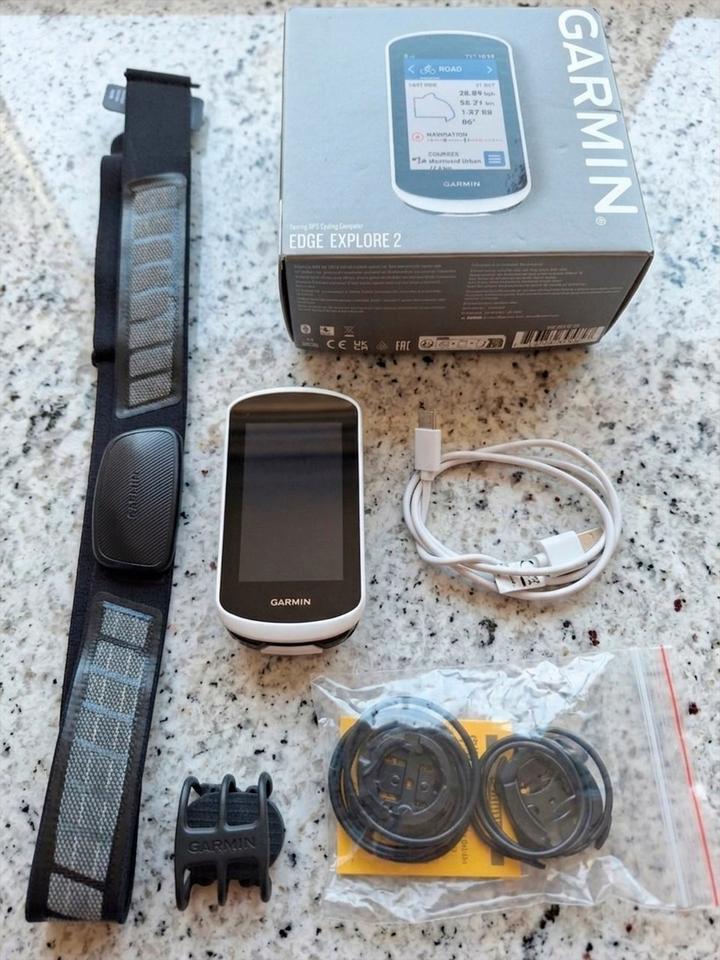Garmin edge explore 2, Fietsen en Brommers, Fietsaccessoires | Fietscomputers, Ophalen of Verzenden, Zo goed als nieuw