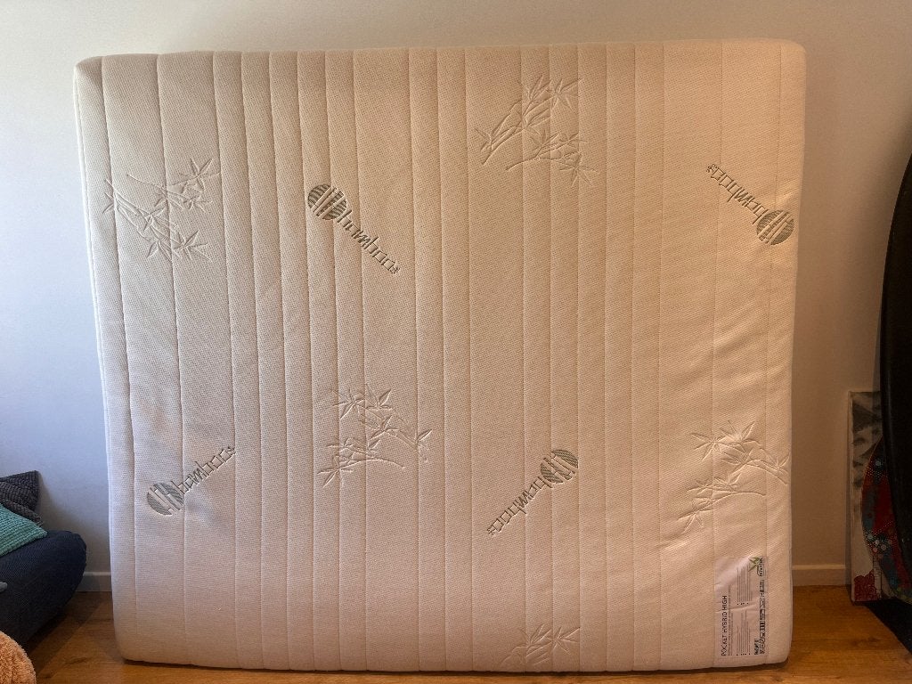 Matelas haut hybride Duvatex Pocket, Matelas, Comme neuf, Enlèvement, 180 cm