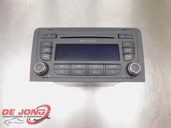 Radio CD Speler van een Audi A3, Gebruikt, -, -, -