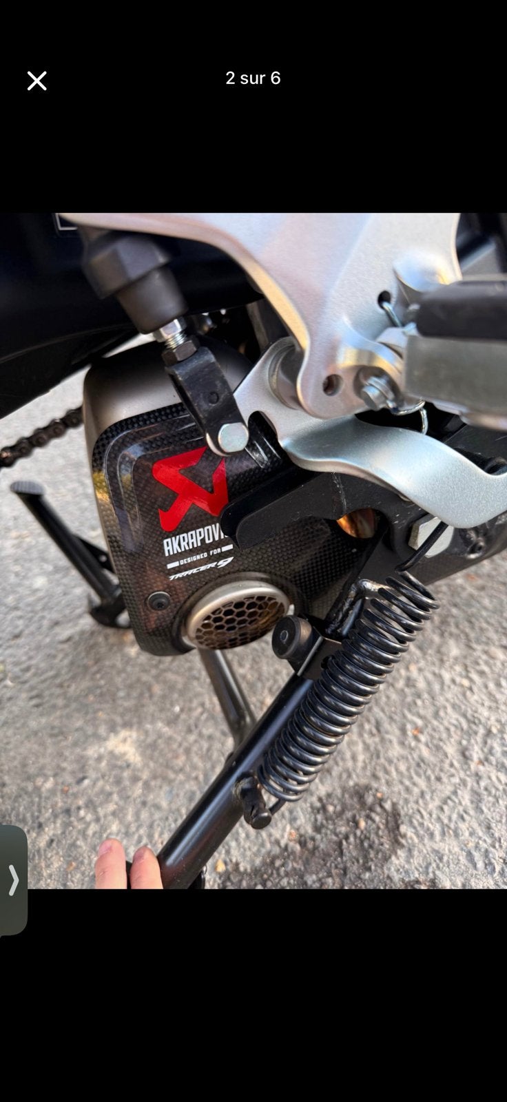 Yamaha tracer akrapovic, Motos, Enlèvement