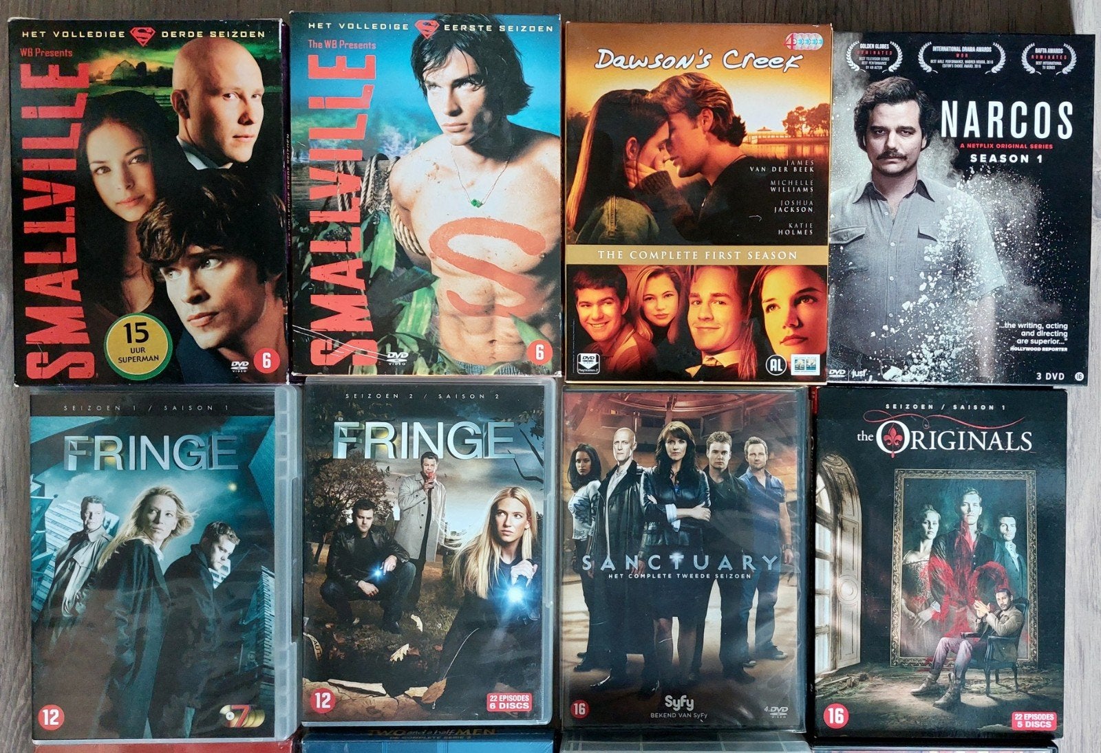 Diverse TV series - 3 euro/seizoen, Cd's en Dvd's, Ophalen, Engels, Nederlands