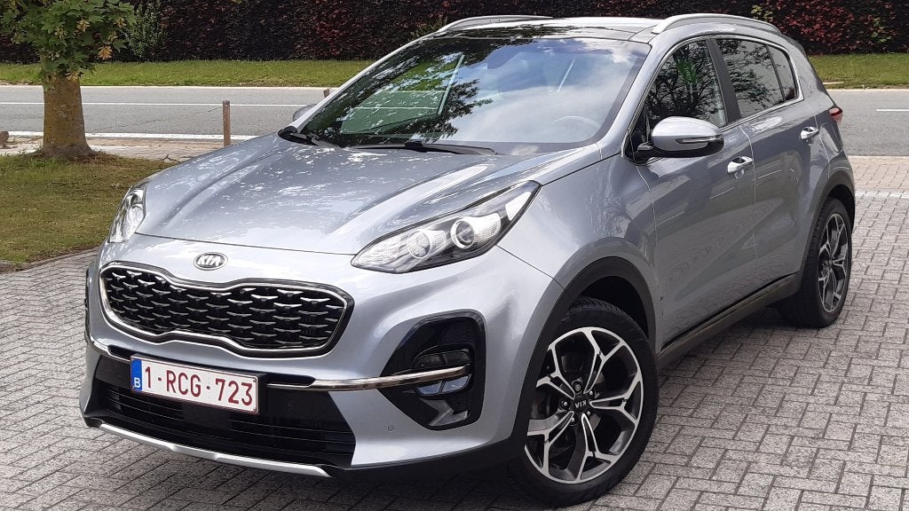 Kia Sportage 1.6 CRDi  GT Line - Full Option., Autos, Kia, Cuir, Argent ou Gris, Euro 6, Boîte manuelle