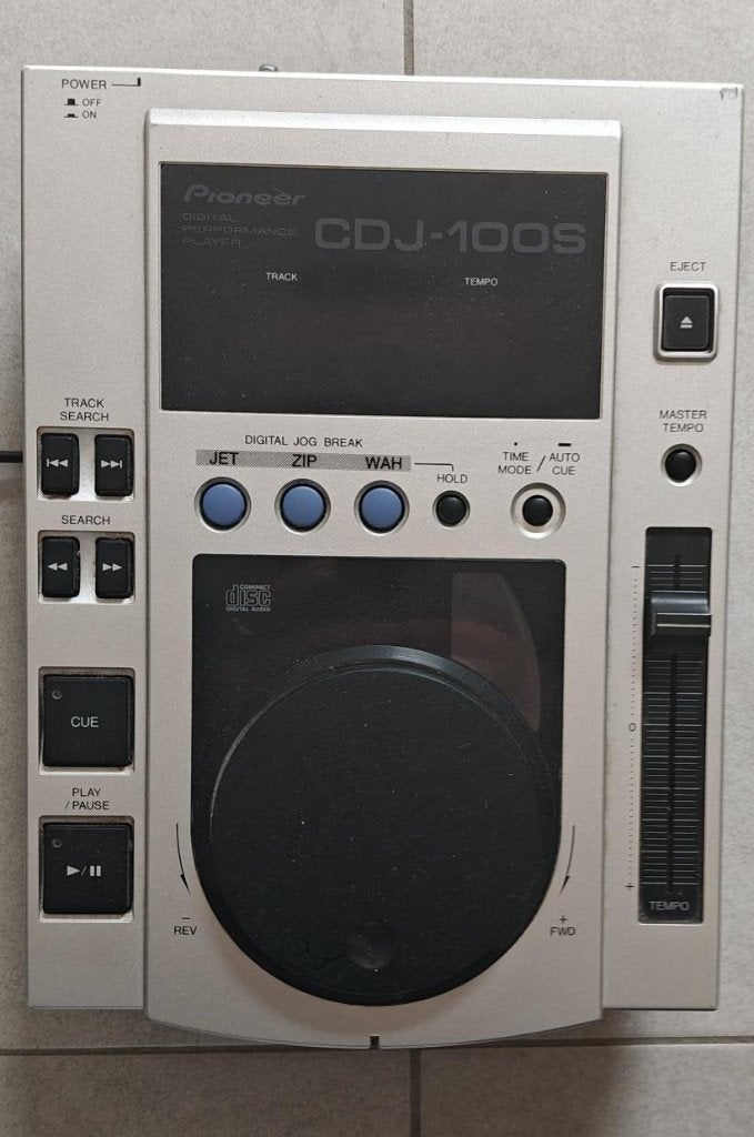 pioneer cdj-100s, TV, Hi-fi & Vidéo, Lecteurs CD, Enlèvement, Utilisé, Pioneer