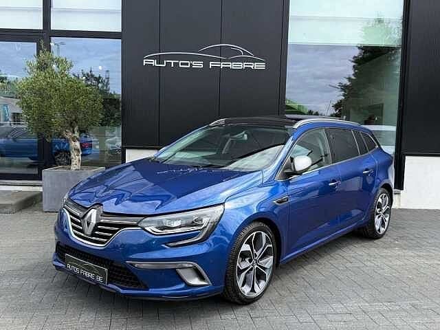 Renault Megane 1.33 TCe GT-Line EDC Automatic Panodak, Automaat, Blauw, Bedrijf, 156 pk