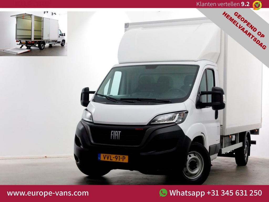 Fiat Ducato 35H 2.2 MultiJet 160pk Automaat Bakwagen met laa, Auto's, Bestelwagens en Lichte vracht, Automaat, 344 g/km, Wit, Bedrijf