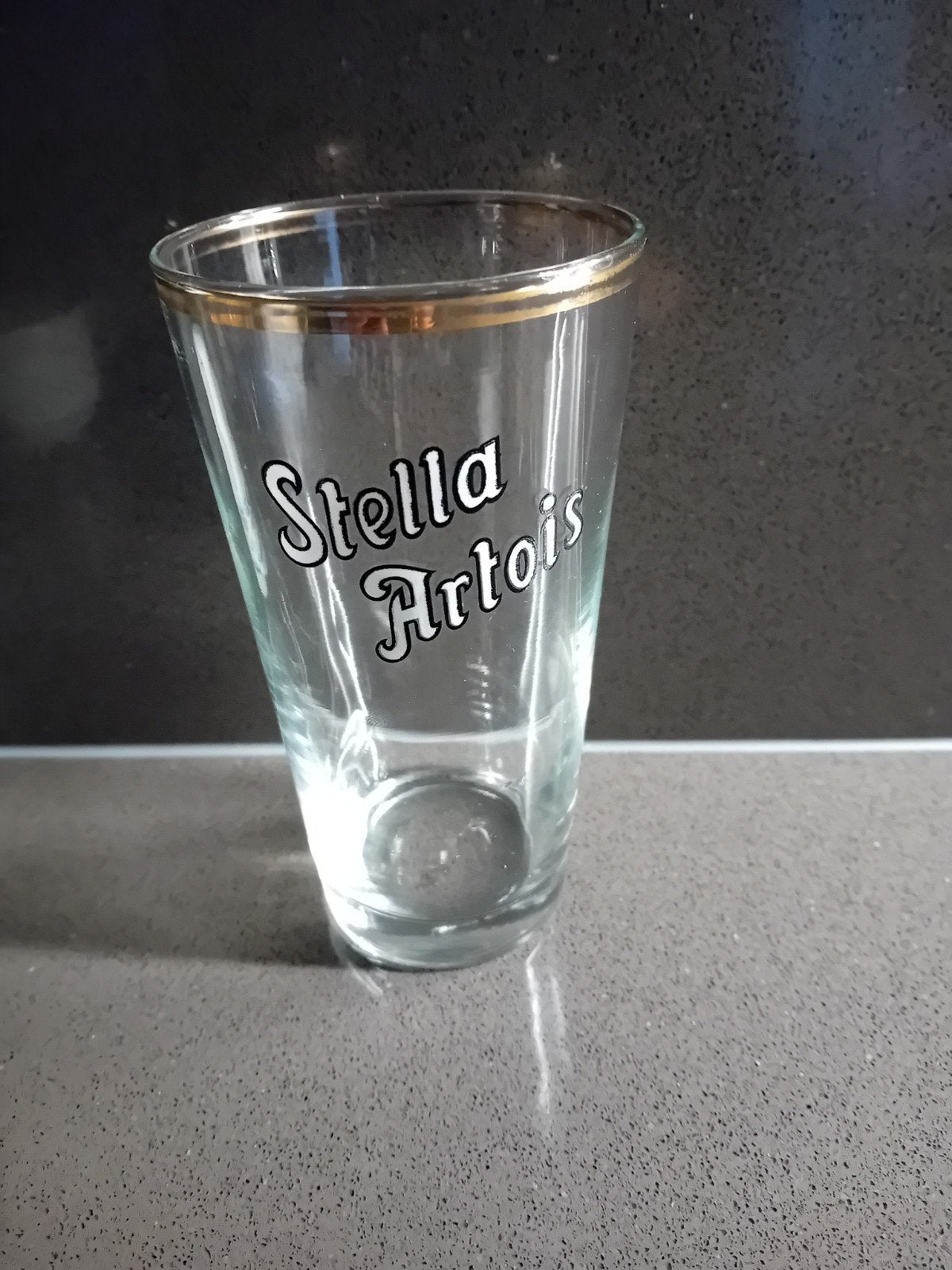 Oud bierglas Stella Artois boerke 25 cl, Ophalen, Stella Artois