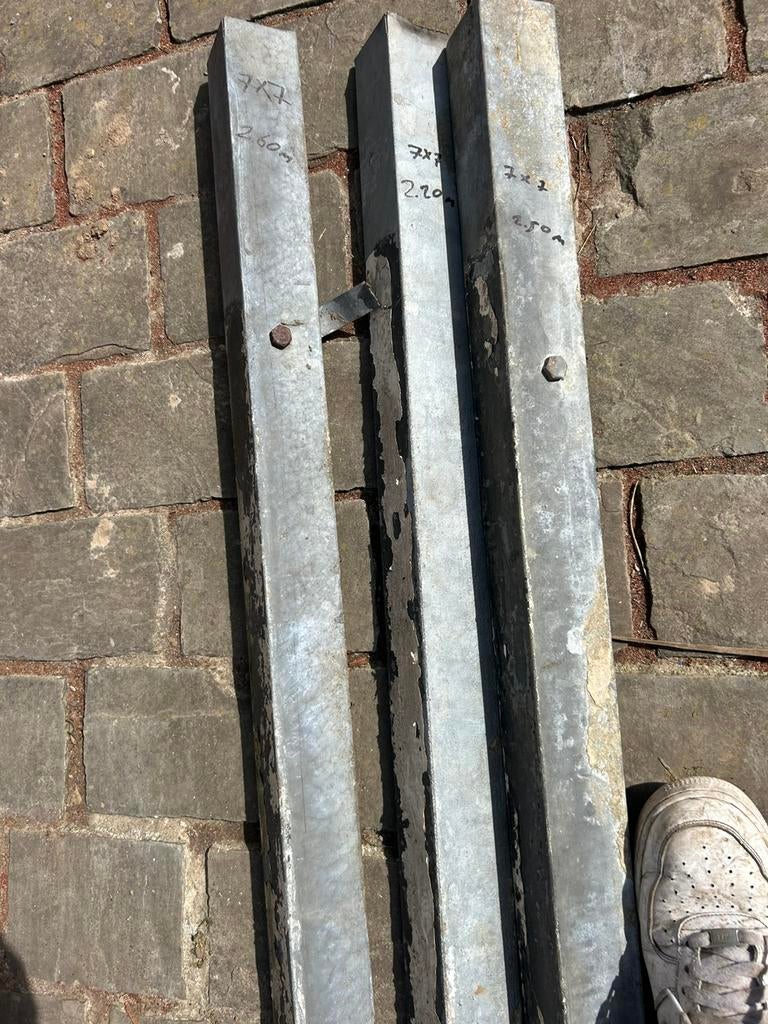 Gegalvaniseerd L form ıjzer voor metsten boven ramen of deur, Doe-het-zelf en Bouw, Metalen, Ophalen, Zo goed als nieuw