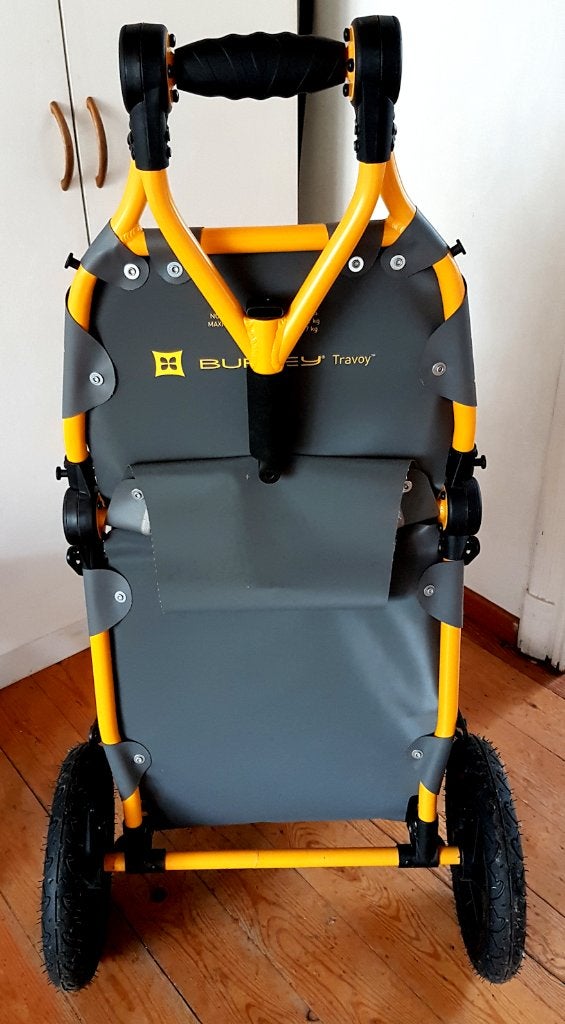 Remorque de vélo pliable "burley travoy", Enlèvement, Pliable