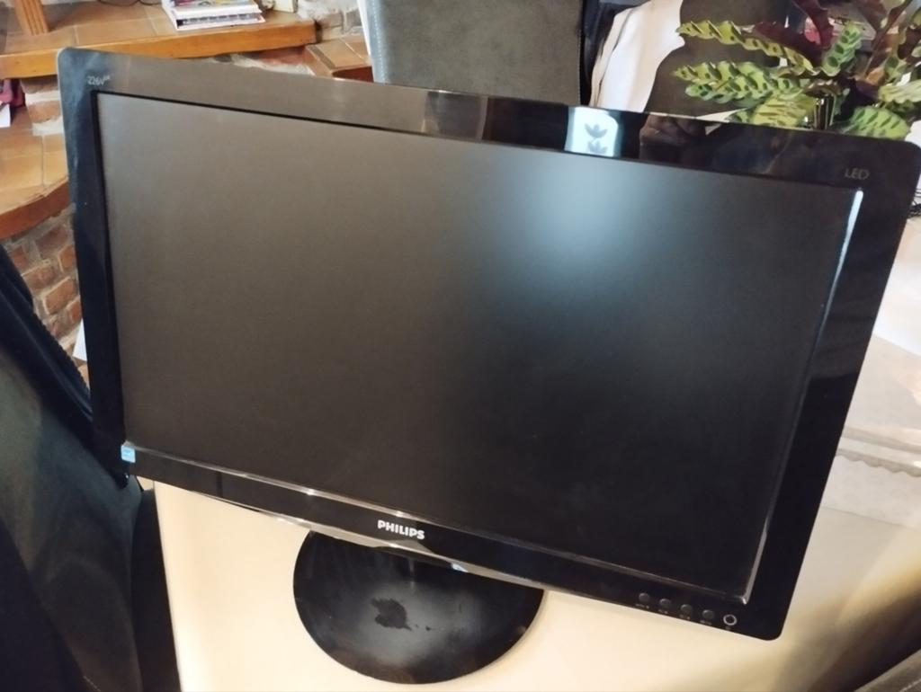 Écran Philips 21.5 pouces 55cm, Enlèvement, DVI, LED