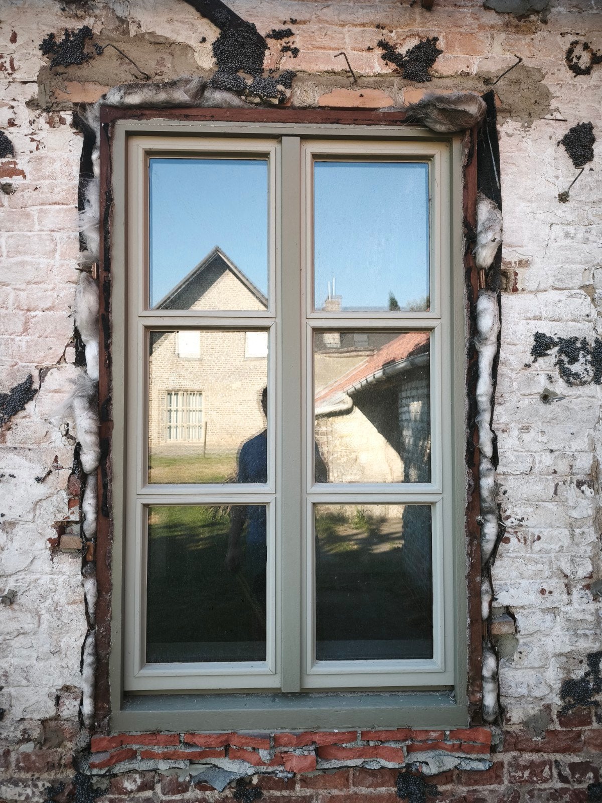 Fenêtres et portes en bois, Bricolage & Construction, Châssis de fenêtre, 75 à 150 cm, Comme neuf, Enlèvement