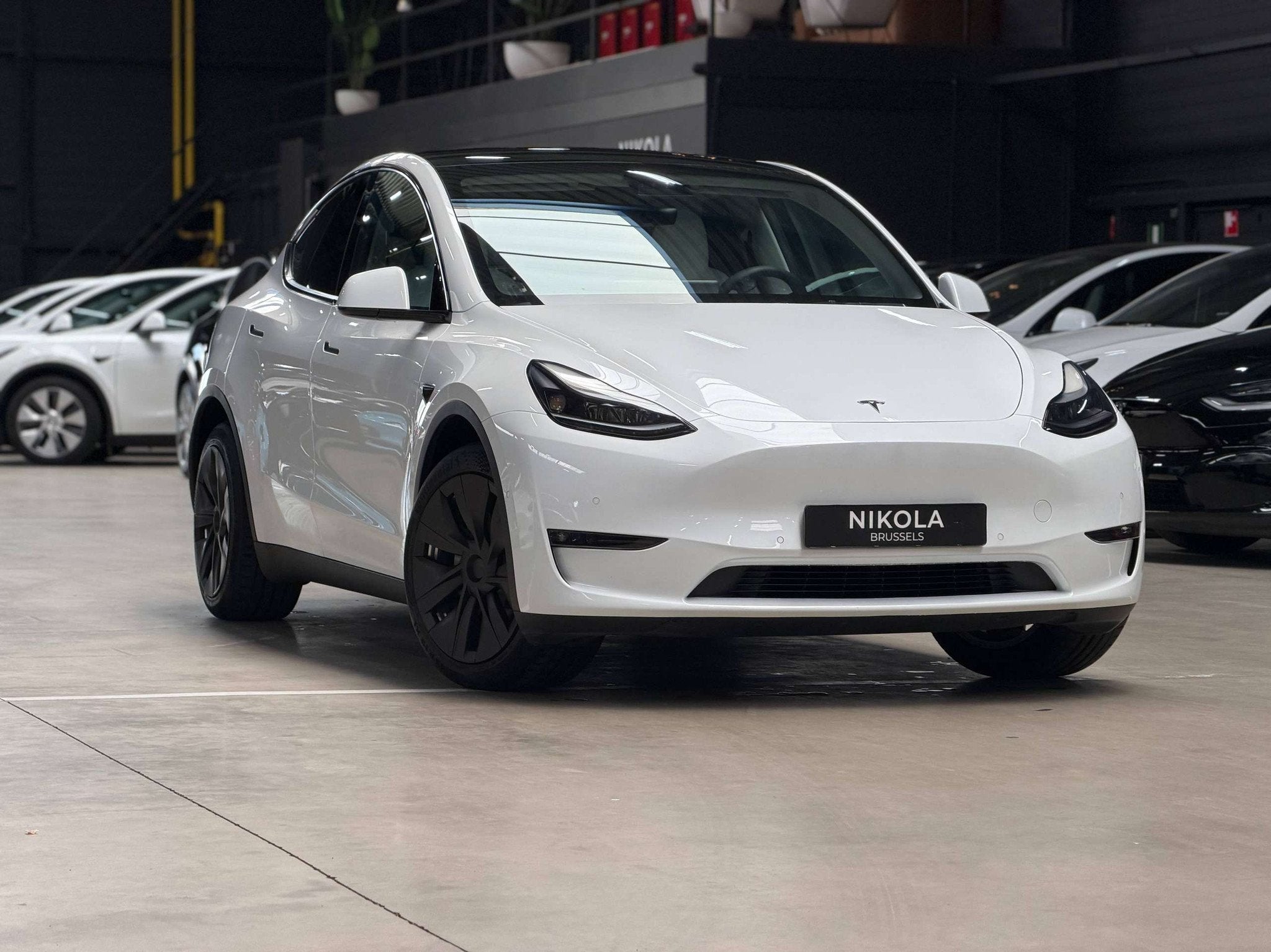 Tesla Model Y LONG RANGE - ALL WHEEL DRIVE - FSD - HARDWARE, Auto's, Wit, 5 zetels, https://public.car-pass.be/vhr/c45806ea-c5ba-4891-8858-9fcb9f20b92d