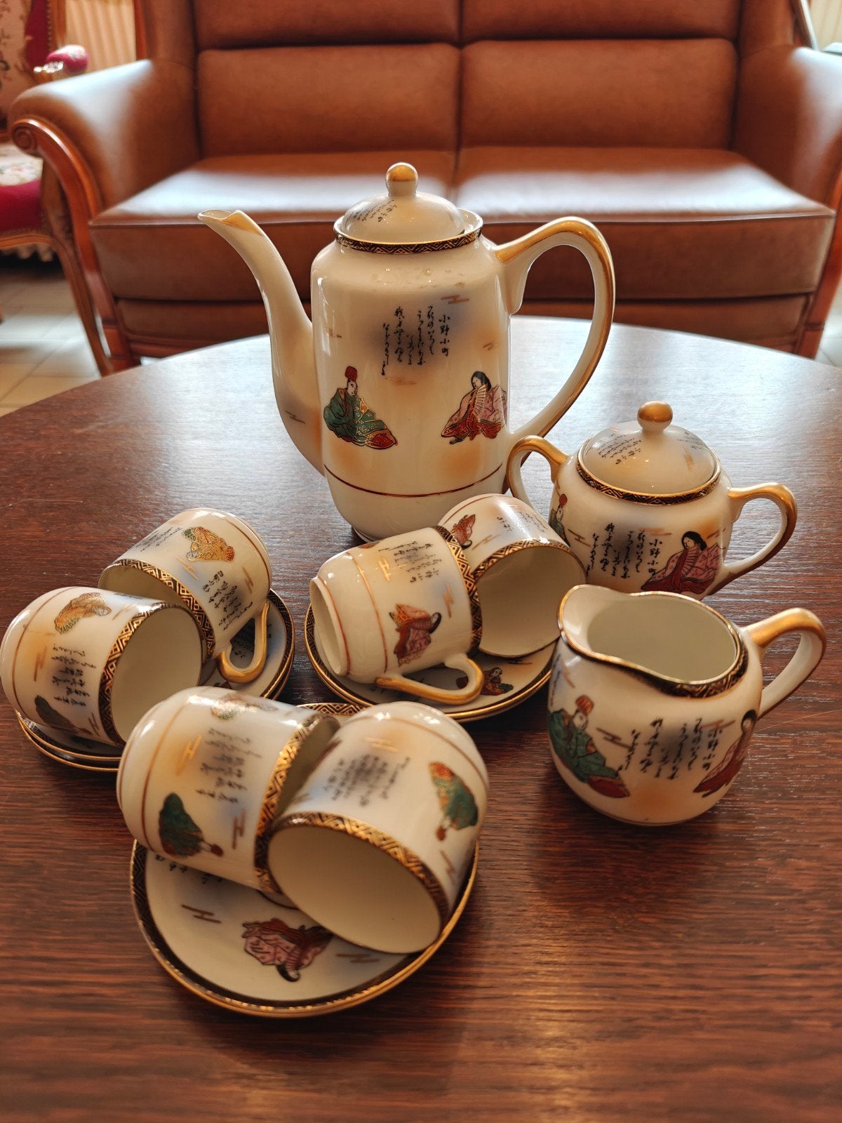 Chinees theeservies in zeer goede staat., Antiek en Kunst, Ophalen