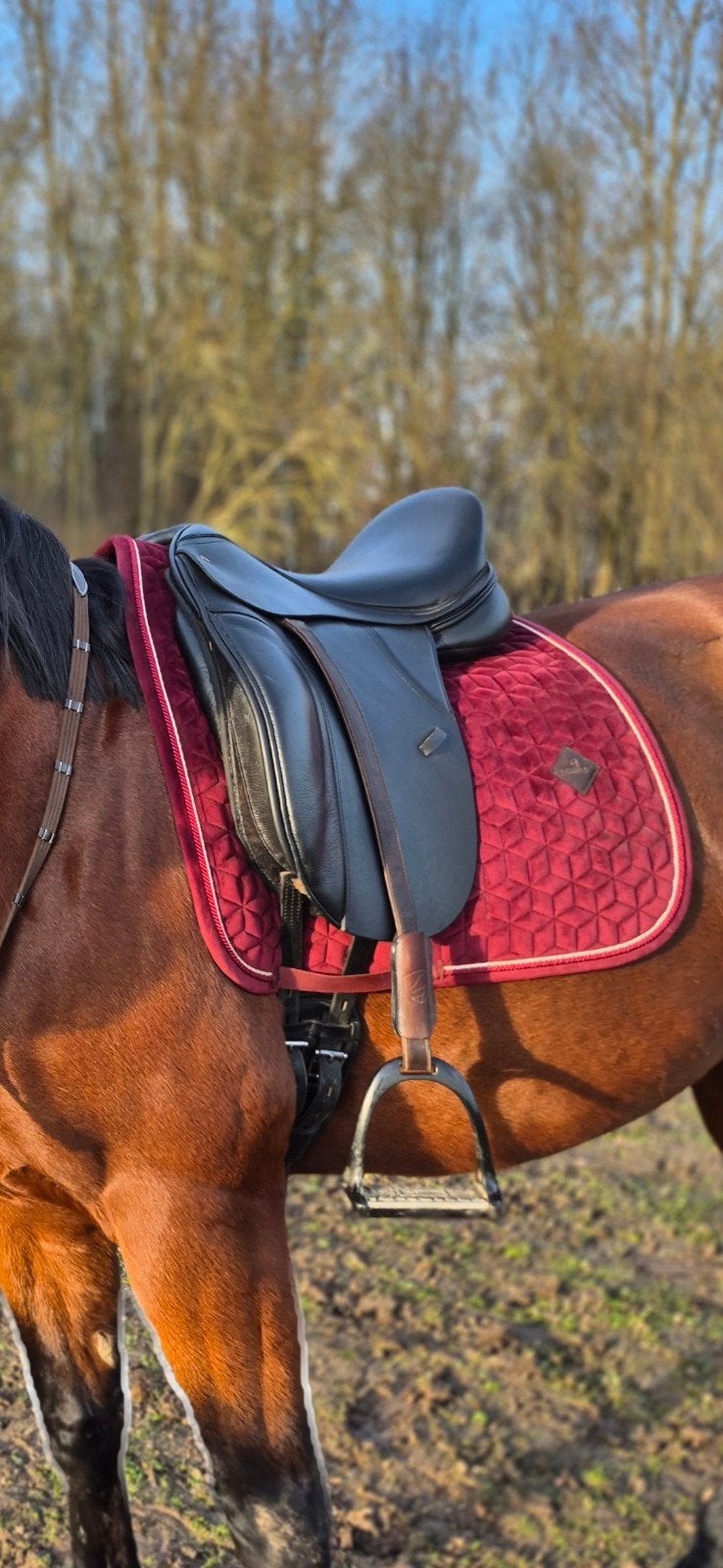 thorowgood dressuurzadel 17,5 inch, Ophalen, Thorowgood