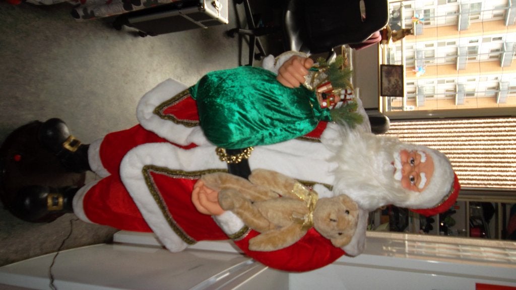 dansende en zingende kerstman, Diversen, Ophalen, Zo goed als nieuw