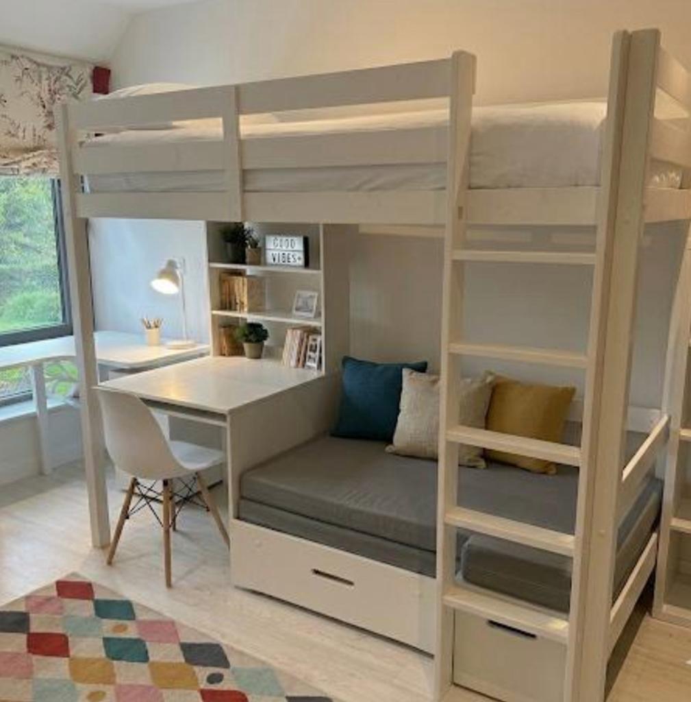 Alfred en Cie Arthur 90x200 hoogslaper perfecte staat, Huis en Inrichting, Ophalen, Hoogslaper, Zo goed als nieuw, Overige maten