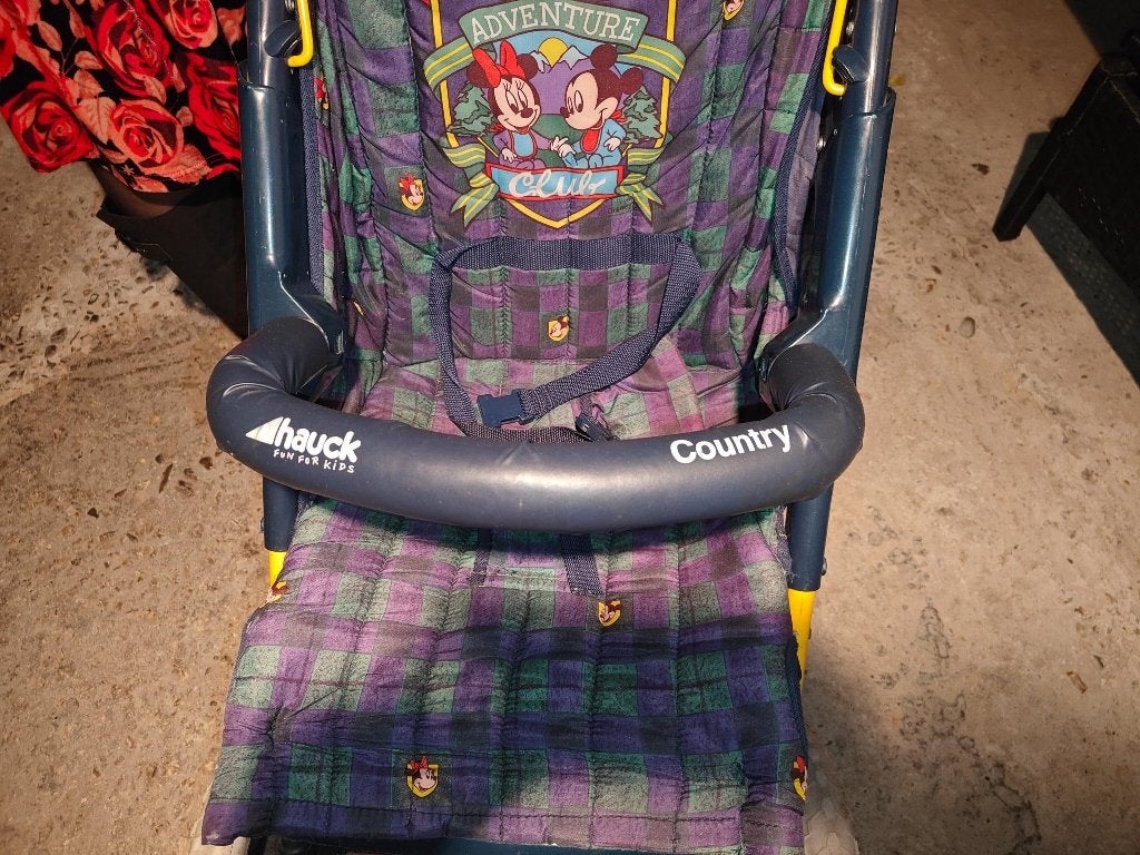 Kinderwagen/Strandbuggy - Hauck Country (Mickey & Minnie), Kinderen en Baby's, Kinderwagens en Combinaties, Gebruikt, Kinderwagen