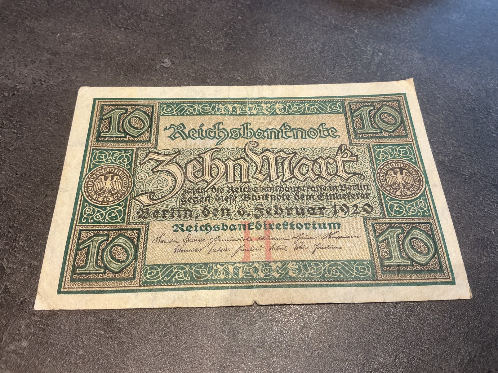 Duitsland 10 Mark 1920, Ophalen of Verzenden