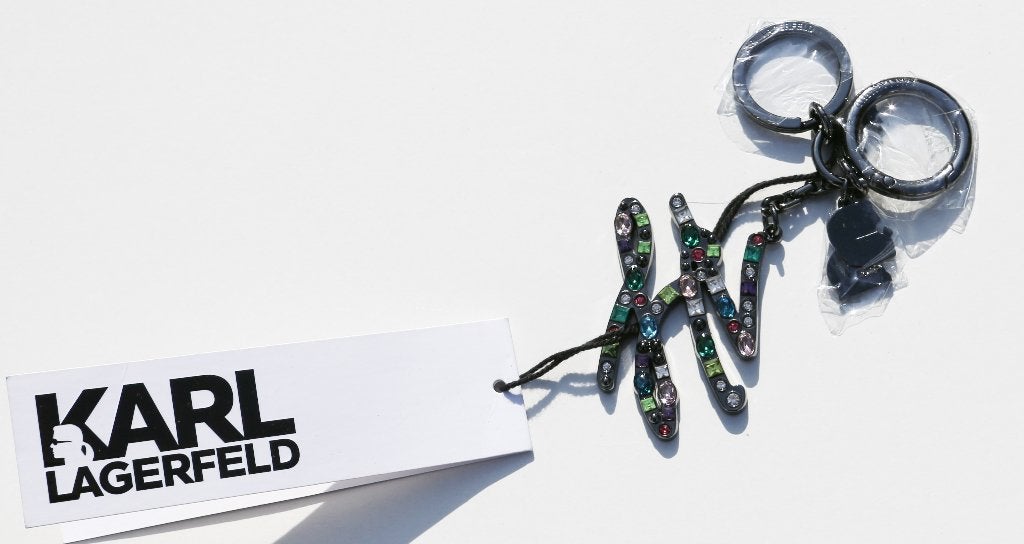 Zeer mooie nieuwe sleutelhanger van Karl Lagerfeld, Ophalen of Verzenden, Nieuw