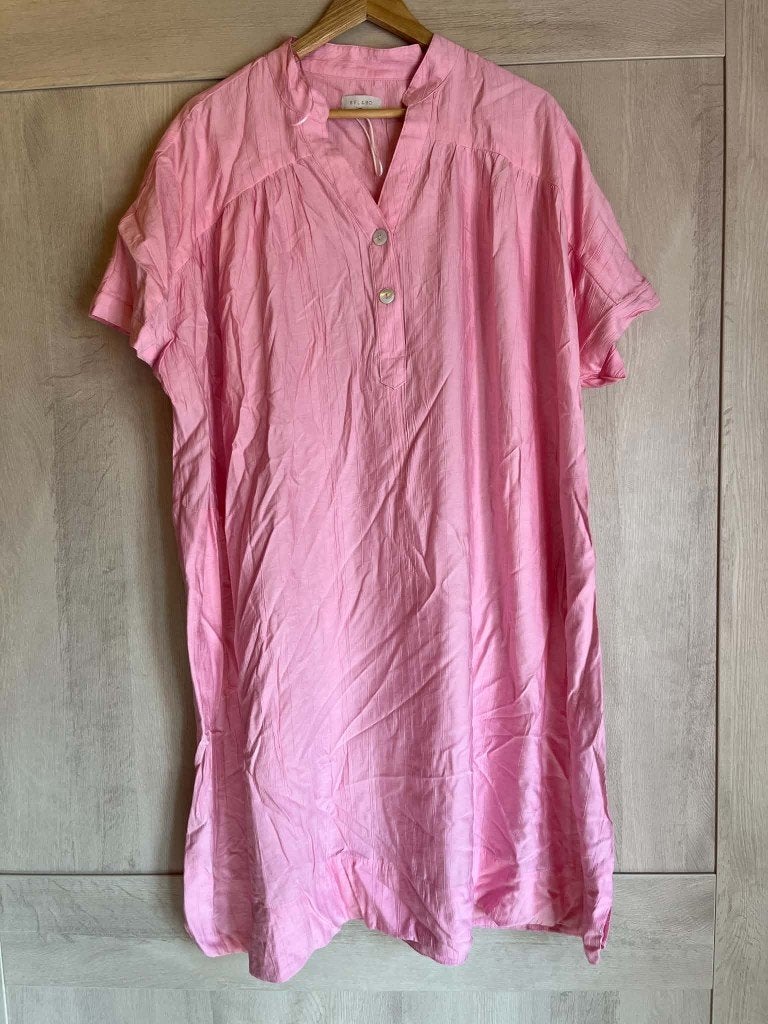 kleed roze nooit gedragen bel bo 50 (46 maar heel ruim), Kleding | Dames, Blauw, Jurk, Bel & Bo, Nieuw