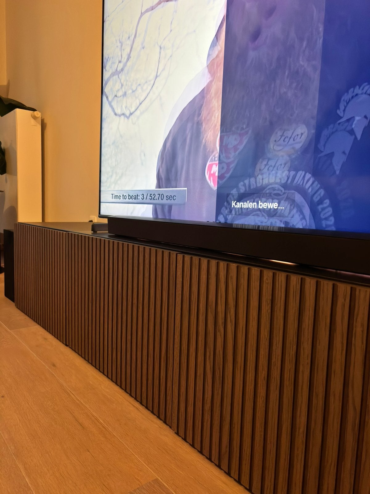 Meuble/meuble TV IKEA — placage en chêne teinté brun noir, Enlèvement, Comme neuf