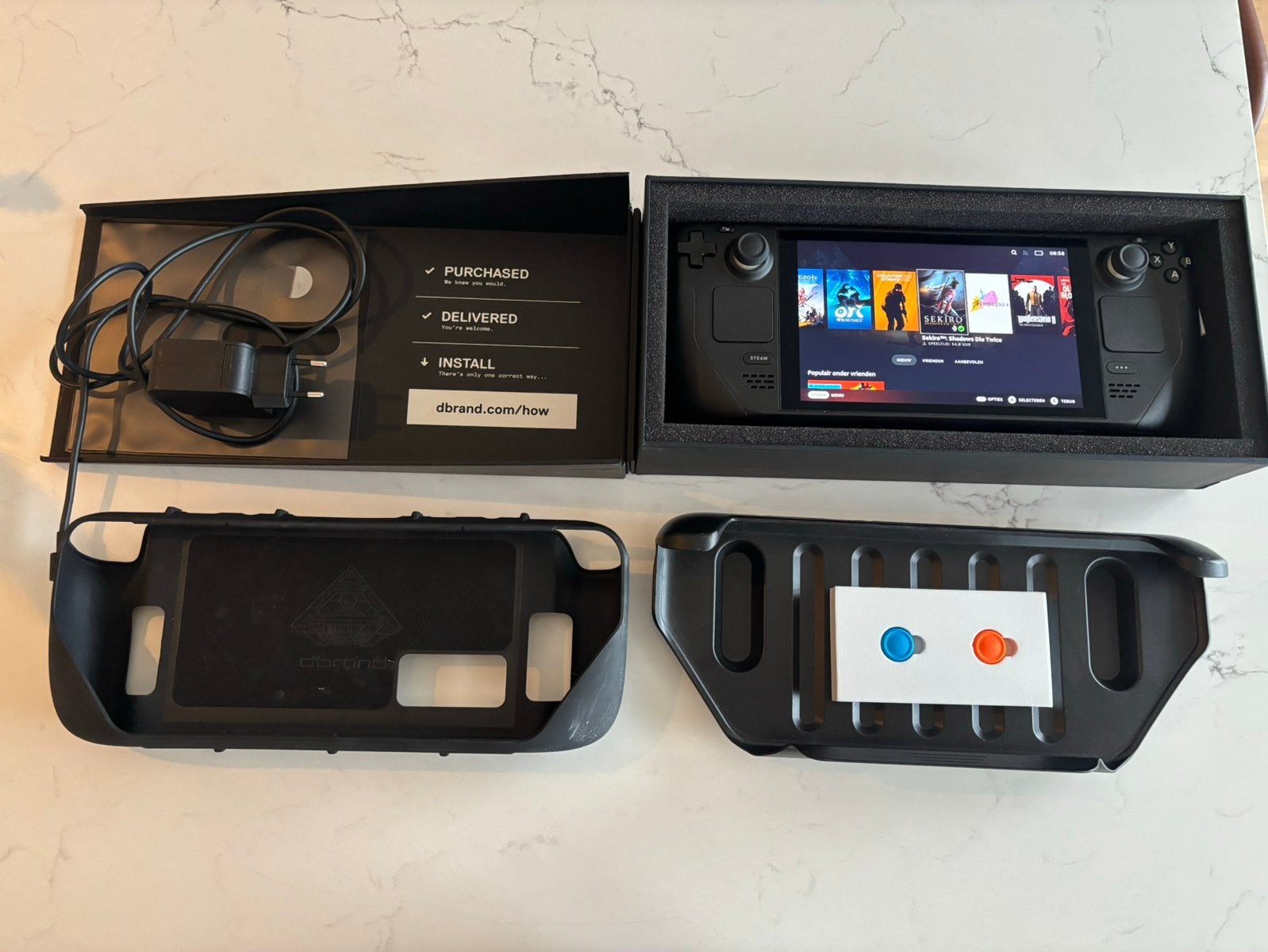 Steam Deck - LCD - 256GB + Accessoires, Consoles de jeu & Jeux vidéo, Enlèvement, Valve, Utilisé