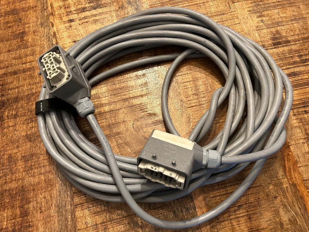 Harting Litecraft 10-polige kabel met HAN10 MF-aansluiting, Ophalen, Zo goed als nieuw, Overige merken, Kabel of Snoer