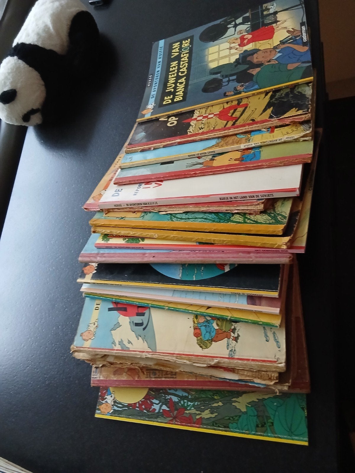 21 strips va  kuifje, Livres, Partis & Groupements, Enlèvement