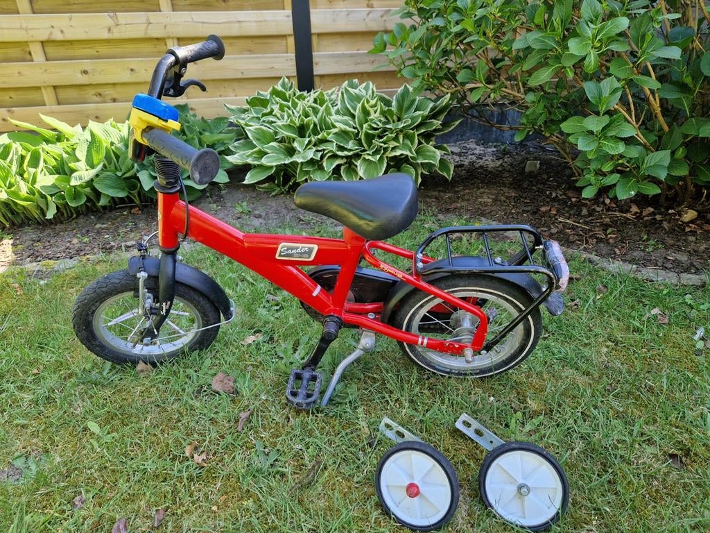 Kinderfiets 12 inch, Ophalen, Zijwieltjes