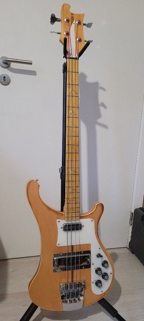 Rickenbacker 4001 kopie, Muziek en Instrumenten, Ophalen, Gebruikt, Elektrisch