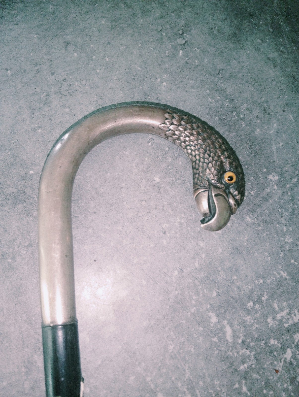 Canne aigle argent 90.5 cm, Enlèvement ou Envoi