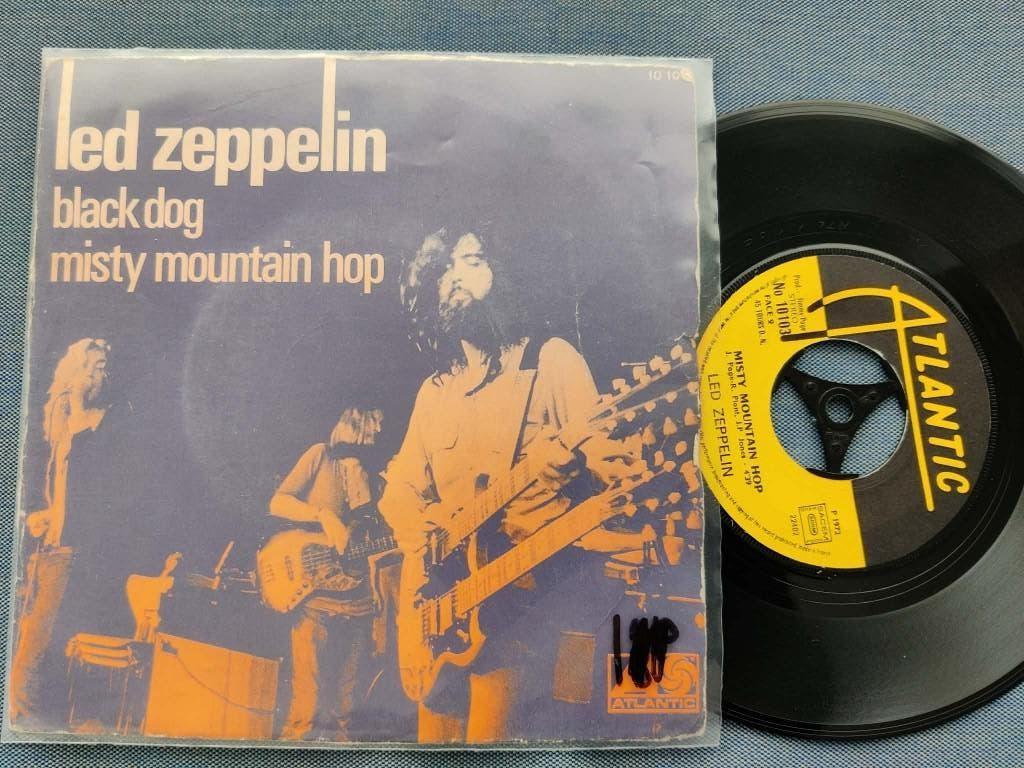 Led zeppelin (black dog, atlantic), Cd's en Dvd's, Ophalen, Single