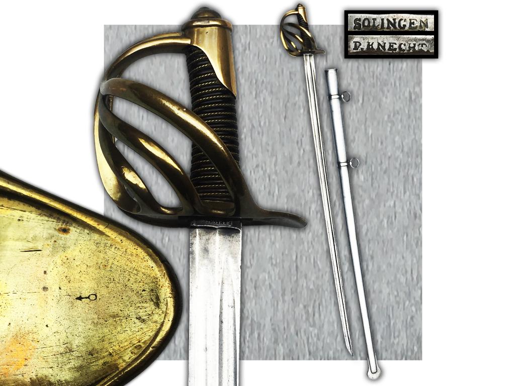 🚨 ABL Saber Cuirassier Belgisch-Nederlands KNECHT Origineel, Verzamelen, Ophalen of Verzenden