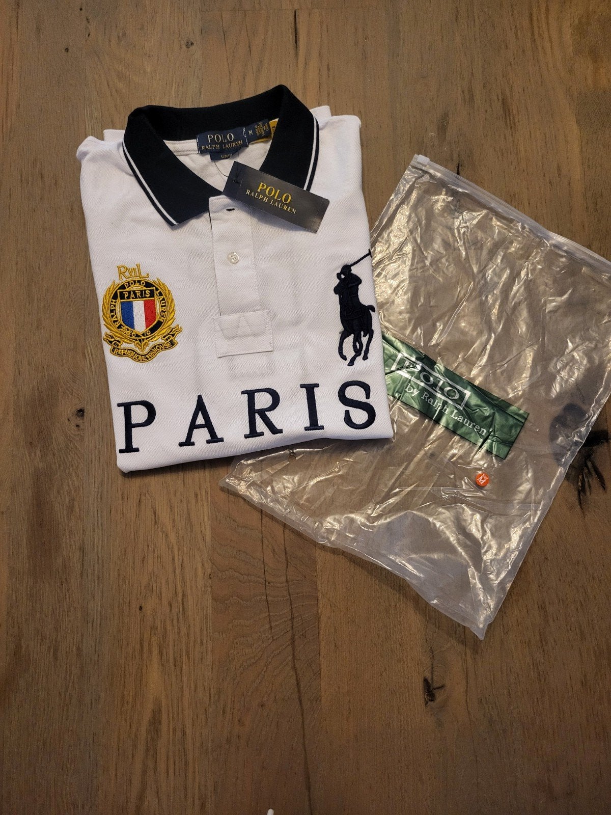 polo Ralph Lauren Paris, Taille M, Enlèvement ou Envoi, Neuf, Maillot