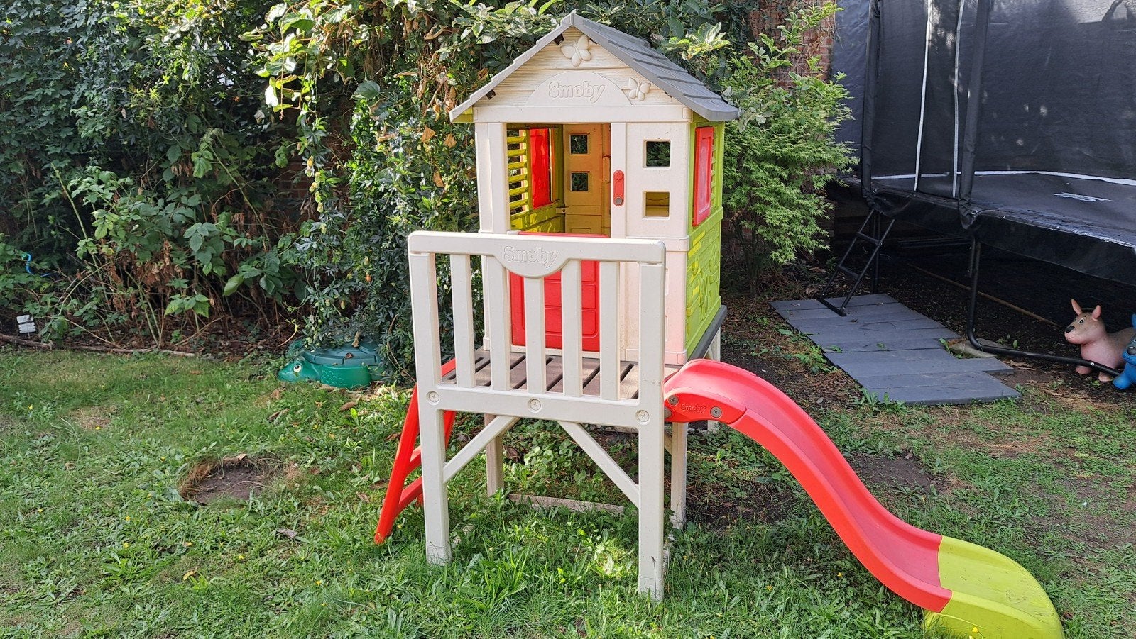 Smoby speelhuisje met glijbaan, Enlèvement, Utilisé, Toboggan