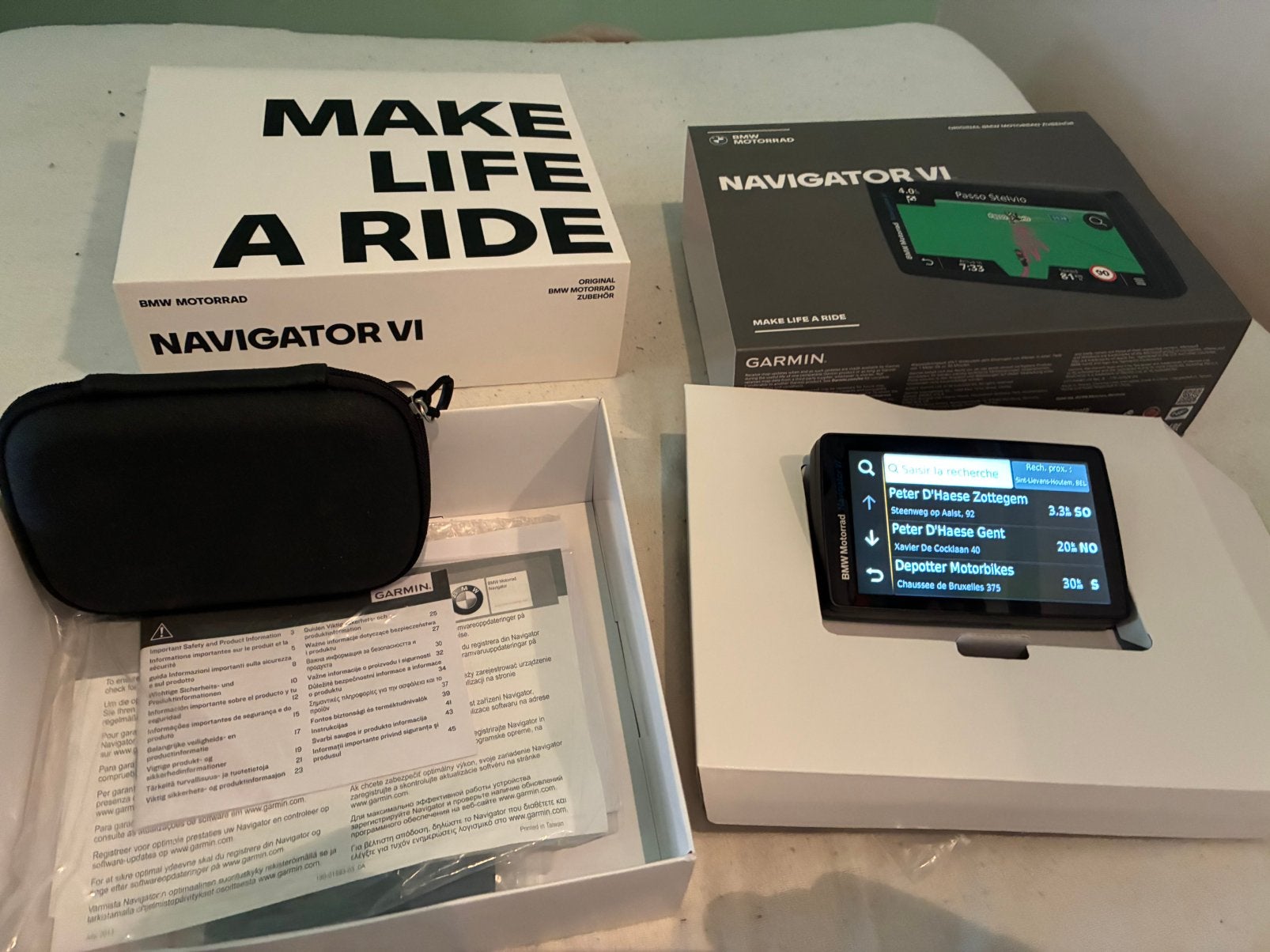 GPS Moto BMW NAVIGATOR VI, Motos, Enlèvement, Comme neuf