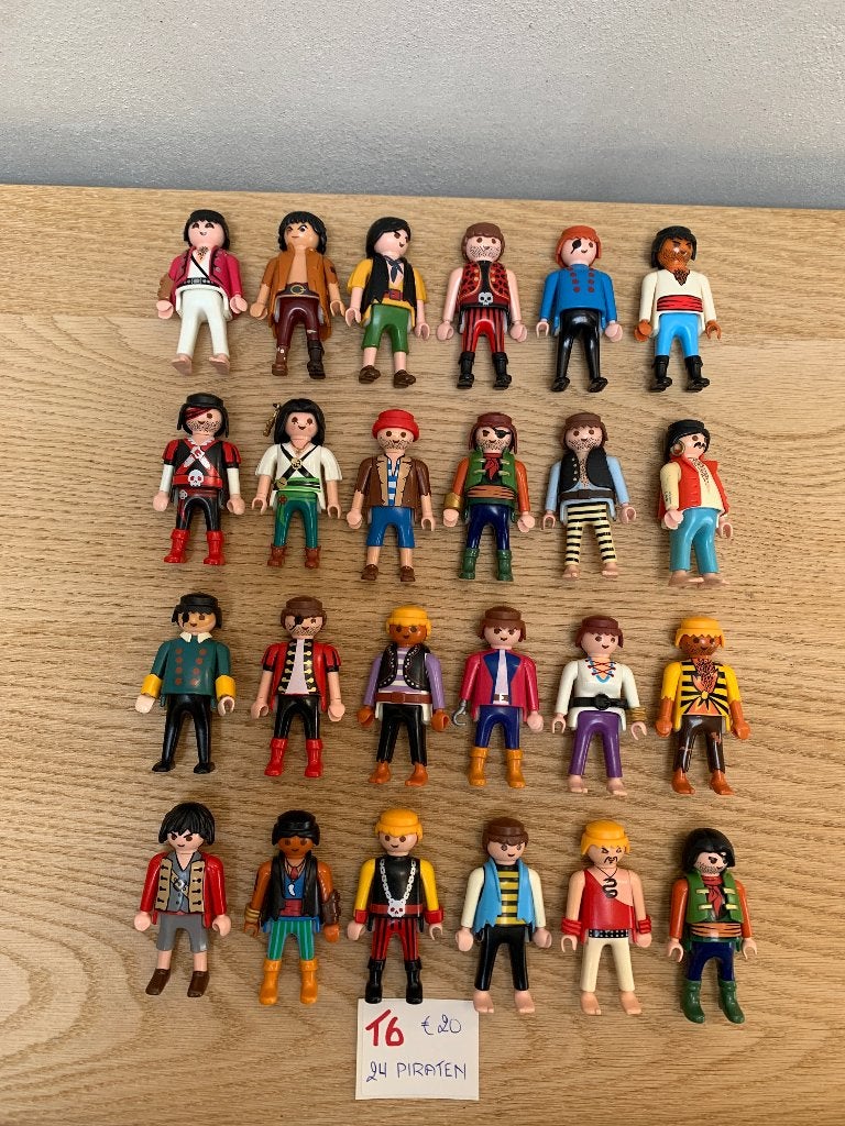PLAYMOBIL: T6: LOT 24 PIRATEN, Kinderen en Baby's, Speelgoed | Playmobil, Pirates, Losse onderdelen, Ophalen of Verzenden, Zo goed als nieuw