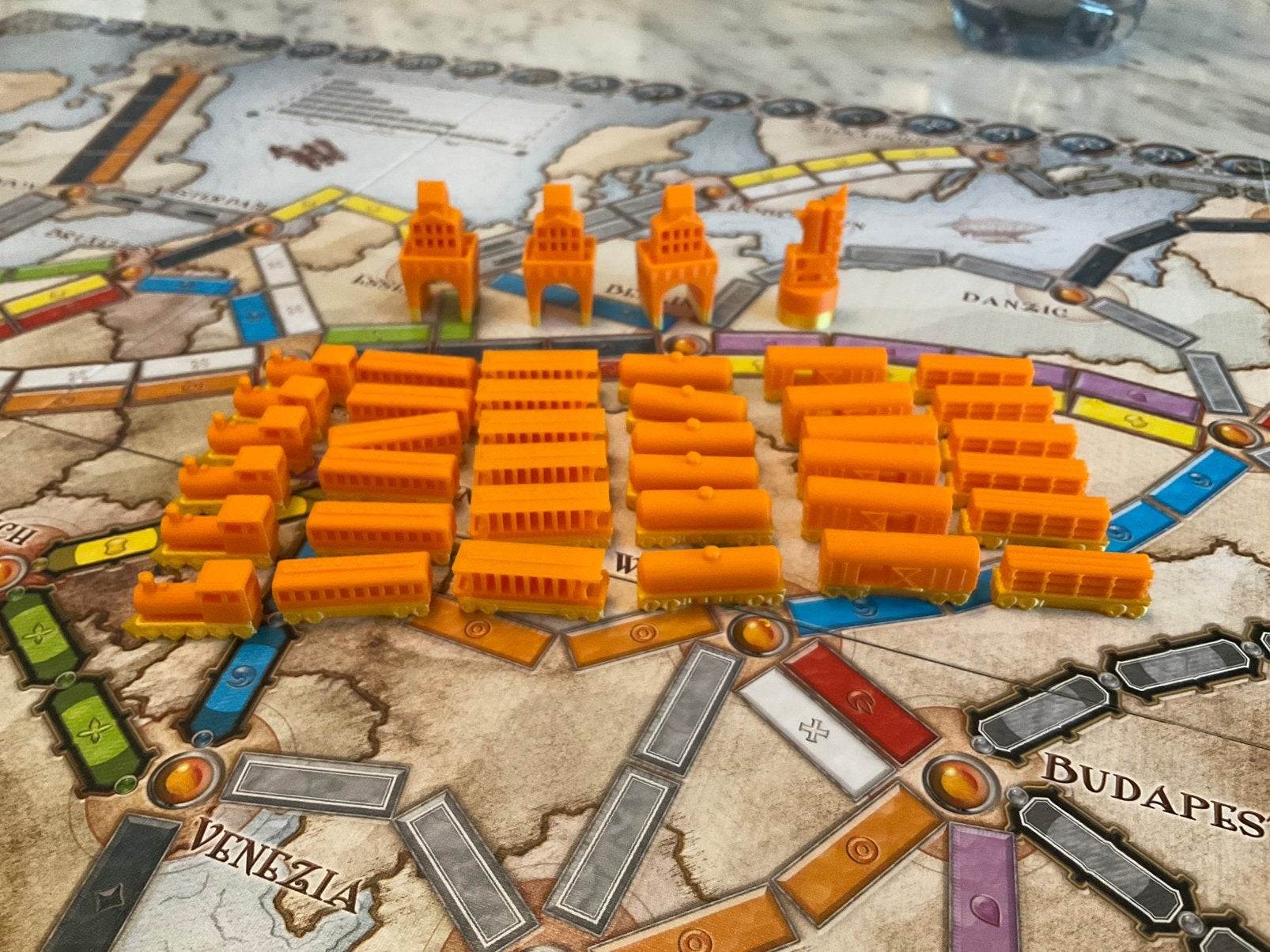 Ticket to ride eigen tekening en print, Hobby en Vrije tijd, Ophalen of Verzenden, Nieuw