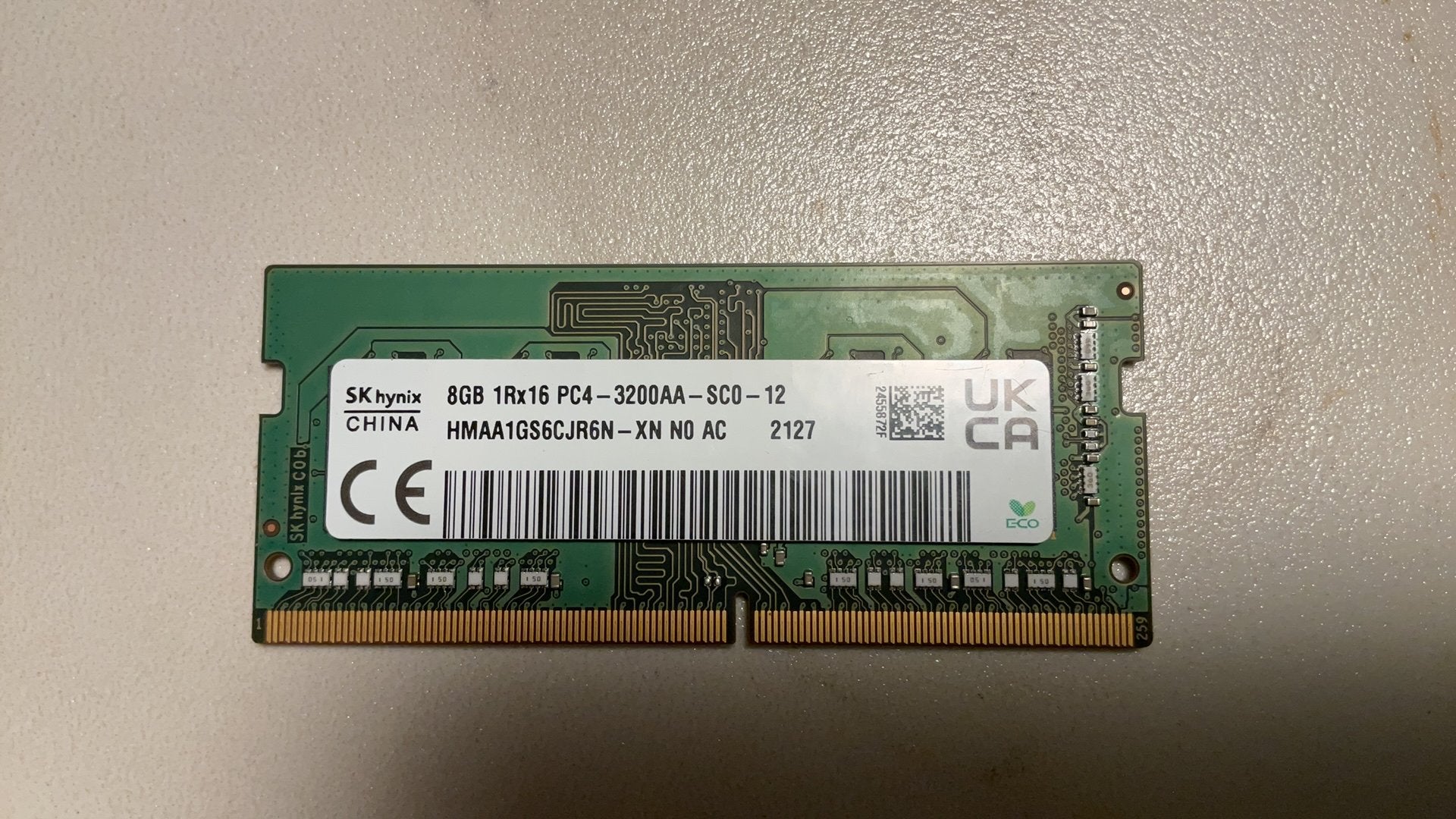 8GB DDR4 ramgeheugen, Computers en Software, Ophalen of Verzenden, DDR4