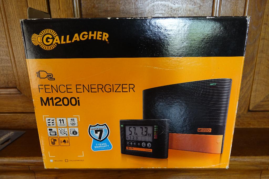 Gallagher schrikdraadapparaat M1200i met handleiding, Dieren en Toebehoren, Weidegang