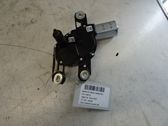 RUITENWISSERMOTOR ACHTER Skoda Octavia Combi (5EAC), Gebruikt, Skoda