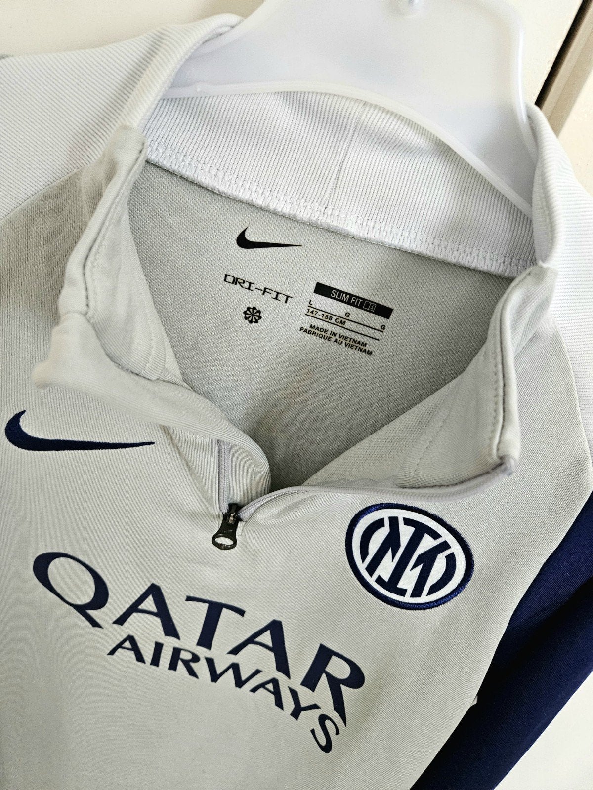 Maillot d'entraînement Nike manches longues Inter Milan, NIKE, Garçon ou Fille, Enlèvement ou Envoi, Chemise ou À manches longues