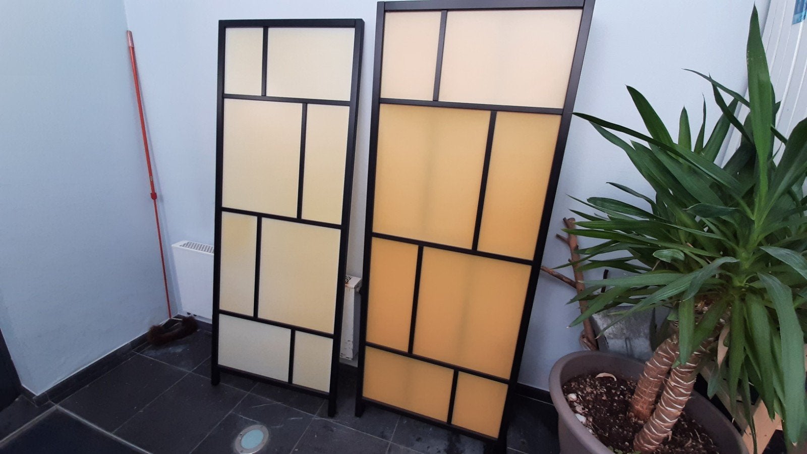 2x 3delig ikea kamerscherm paravent, Huis en Inrichting, Ophalen
