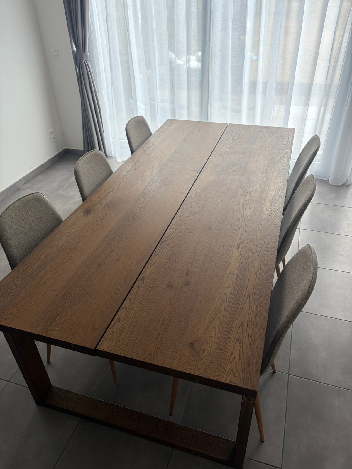 Tafel met 6 stoelen, Enlèvement, Utilisé, 6 à 8 chaises