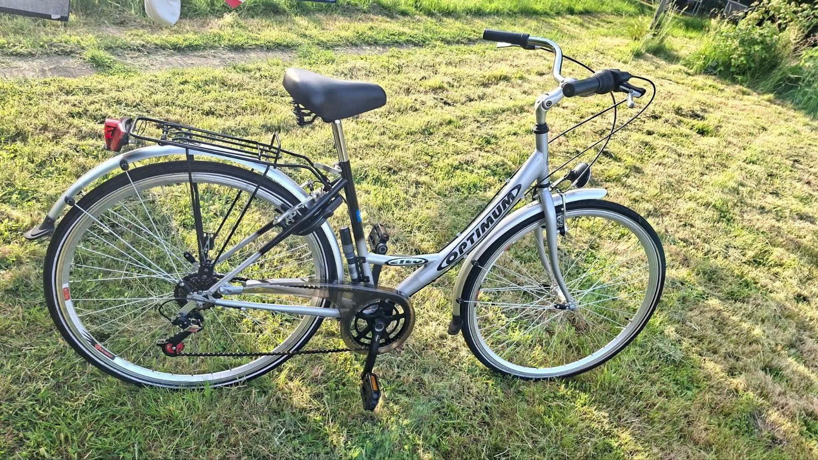 Optimum damesfiets, Ophalen